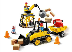 60252 LEGO City Ehitusbuldooser haagisega (1 foto / 2)