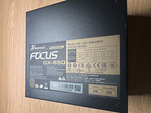 Seasonic Focus GX-650 650W (3 фото из 4)