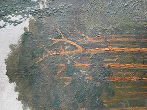 Õlimaal "Lagendik kasega" 44 x 32 (3 foto / 3)