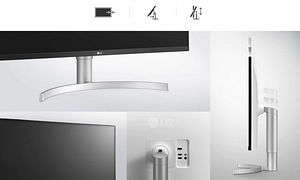 LCD Monitor | LG | 32UN650-W | 31.5" | 4K | White (3 foto / 3)