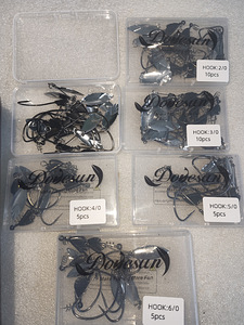 Офсетные крючки Swimbait Bladed 10 шт (6 фото из 6)
