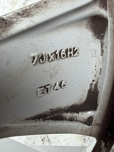16" оригинальные диски Skoda 5x112 (6 фото из 8)