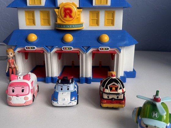 Robocar Poli, Робокар Поли машинки и дом