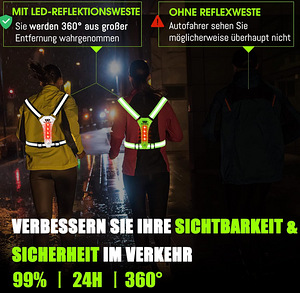 LED-helkurvest (3 foto / 10)