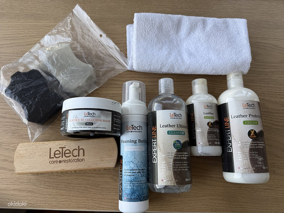 LeTech Advanced Leather Care Kit nahahoolduskomplekt