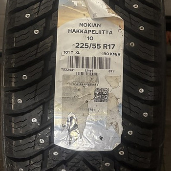 UUS NOKIAN HAKKPELIITTA 10 225/55 R17 101T XL 1TK.