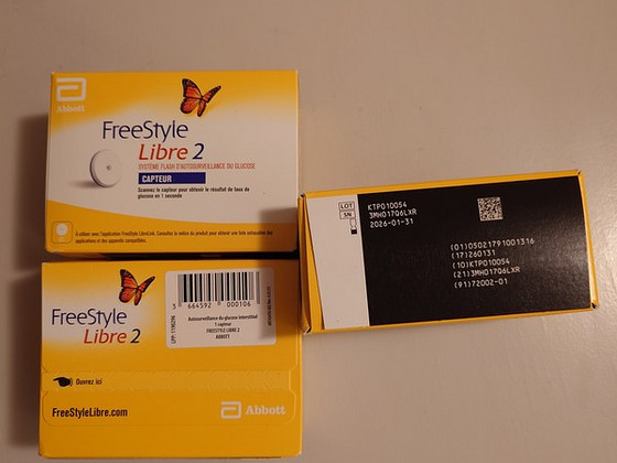FreeStyle Libre 2 veresuhkru taseme mõõtmise sensor