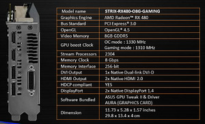 ROG Strix RX 480 8G (4 foto / 4)