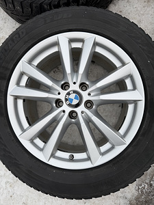 18" BMW style 446 originaalveljed 5x120 + 255/55/18 naastud (1 foto / 7)