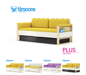 Продается эргономичная детская кровать Timoore Loft Sofa, ка (3 фото из 4)