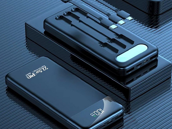 AKUPANK 22.5W 20000mah + LED