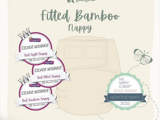 LittleLamb vormiõmmeldud bambusest sisemähkmed (3-9 kg)