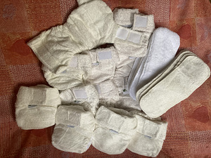 LittleLamb vormiõmmeldud bambusest sisemähkmed (3-9 kg) (3 foto / 10)