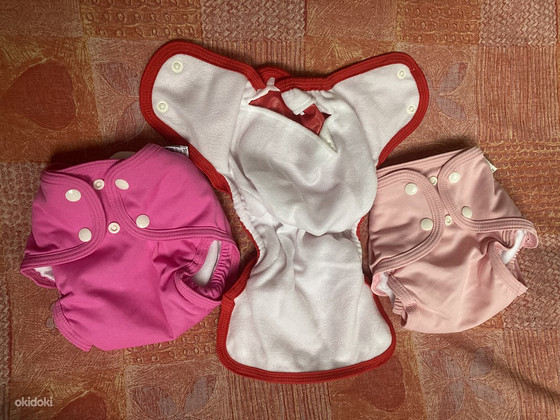 LittleLamb korduvkasutatavad taskumähkmed suuruses 1(3-9 kg)