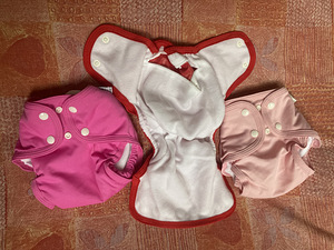 LittleLamb korduvkasutatavad taskumähkmed suuruses 1(3-9 kg) (1 foto / 5)