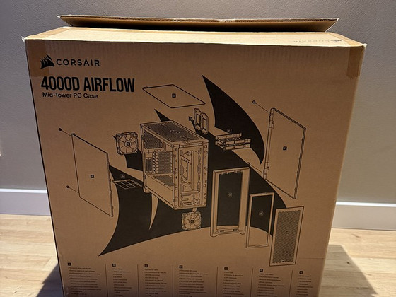 4000D AIRFLOW Mid-Tower корпус для ПК