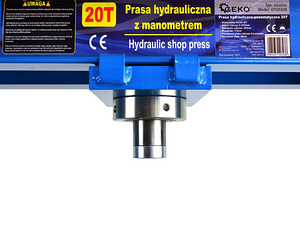 HÜDRAULILINE PNEUMAATILINE PRESS MANOMEETRIGA 20T. (5 foto / 9)