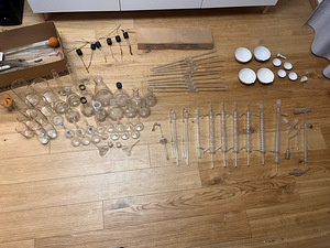 Laboriklaasi ja destilleerimisvarustuse komplekt – soodne (1 foto / 10)
