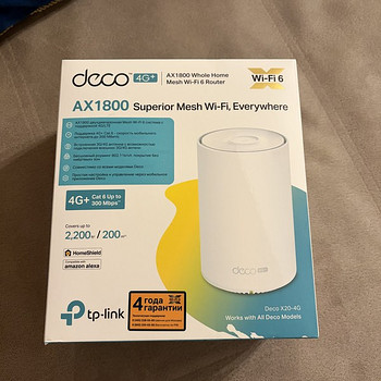 Роутер TP-Link Deco X20-4G AX1800