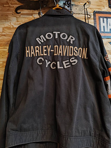 Meeste tekstiiljakk Harley Davidson XL (2 foto / 10)