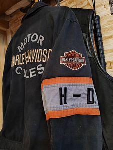 Meeste tekstiiljakk Harley Davidson XL (5 foto / 10)