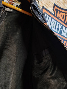 Meeste tekstiiljakk Harley Davidson XL (9 foto / 10)