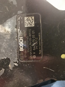 Bosch насос топливный (3 фото из 4)