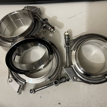 2.5" (63.5mm) V band klambrid roostevabast terasest (304)