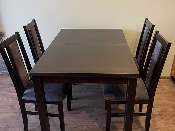 Köögilaud ja 6 tooli (komplekt)