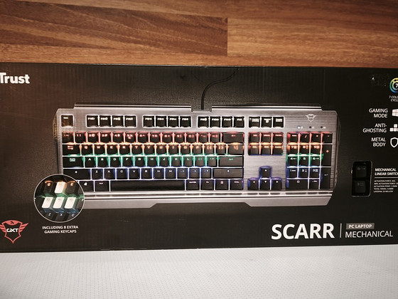Klaviatuur Trust SCARR Mechanical