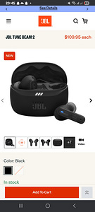 Jbl tune beam2 (1 фото из 4)