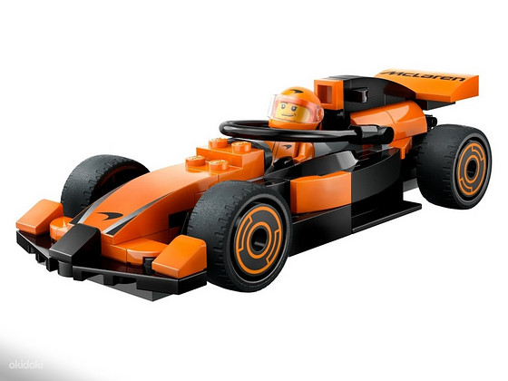 60442 LEGO City F1 гонщик на гоночной машине McLaren