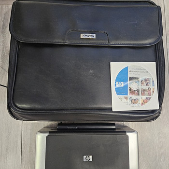 HP kaasaskantav printer + kott Targus