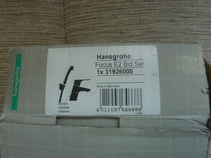 HANSGROHE НОВЫЙ СМЕСИТЕЛЬ ДЛЯ БИДЕ! (2 фото из 4)
