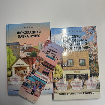 Шоколадная лавка чудес, Добро пожаловать в книжный, книги