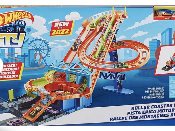 Hot Wheels City Американские горки Ралли