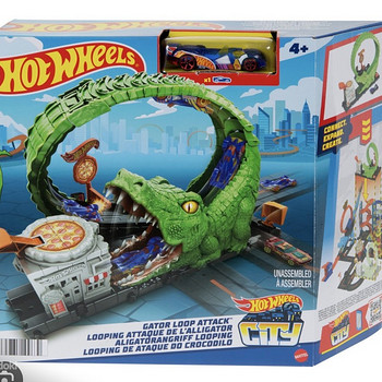 Hot Wheels City: Атака на петле с аллигатором