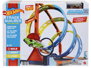 Hot Wheels Track Builder Unlimited Corkscrew Twist Kit (1 foto / 4)