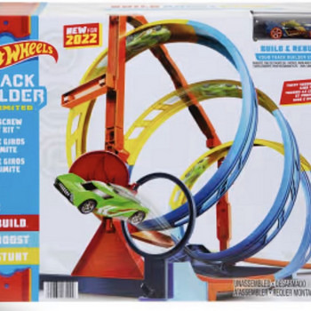 Hot Wheels Track Builder Unlimited Corkscrew Twist Kit