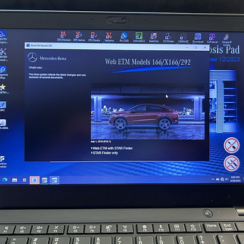 Mercedes Xentry Diagnostika Arvuti Lenovo x280