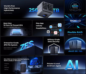 ORICO CF1000 CyberData Vault 12Bay AI NAS (4 foto / 4)
