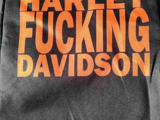 Seljakott " Harley Davidson "Uus