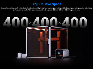 Snapmaker Artisan Premium 3-in-1 3D Printer Laser CNC Frees (2 foto / 9)