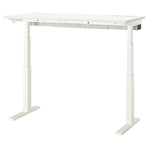 IKEA MITTZON lauaplaat, 120x48cm, valge (5 foto / 5)