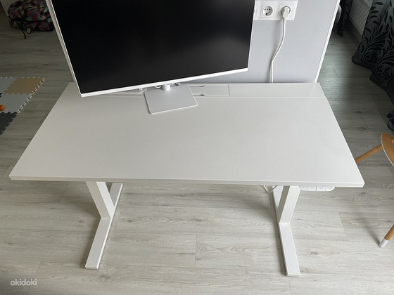 IKEA MITTZON столешница, 120х48см, белая