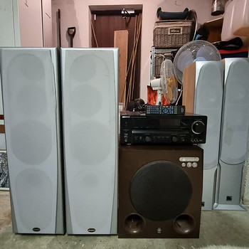 Комплект колонок Audes 017+ PHONAR Ethos s150 + yamaha soav