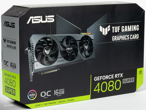 ASUS TUF RTX 4080 Super OC 16GB 256 bit