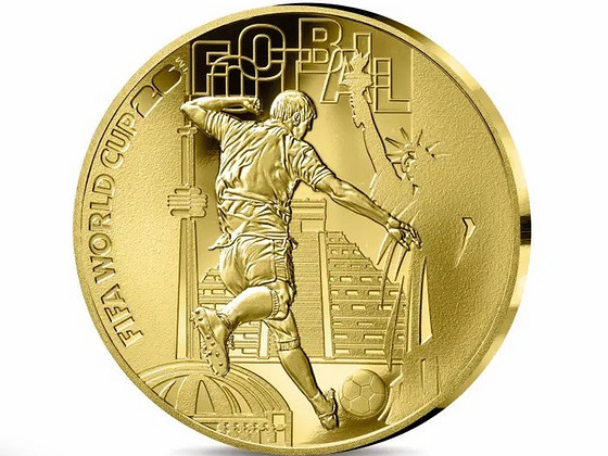 FIFA World Cup 2026 50€ Gold coin - Proof quality