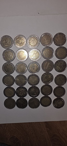 30 юбилейных монет по 2 евро (4 фото из 4)