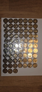 73 различных монет 2 евро UNC (1 фото из 3)